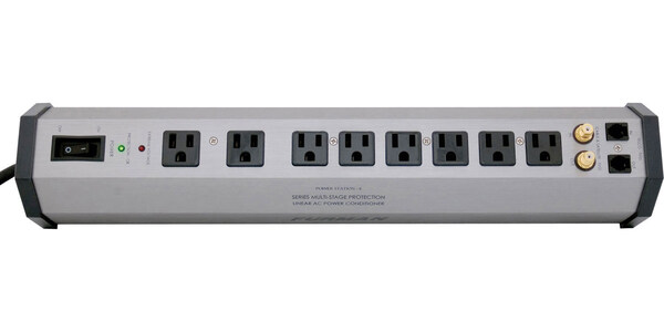 15 AMP ADVANCED AC STRIP 8 OUTLETS W/SERIES MULTI-STAGE PROTECTION AND EVS, 15 AMP, 8 FOOT CORD